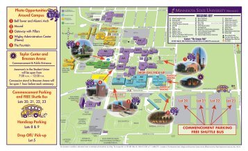 See map - Minnesota State University, Mankato