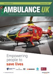 Ambulance UK December 2021