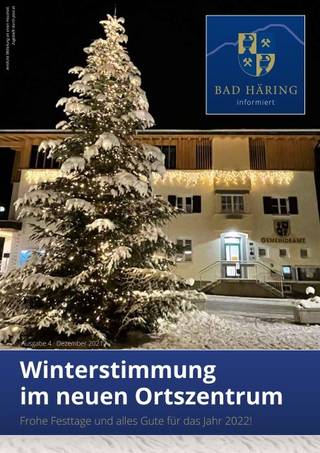 Bad Häring informiert Ausgabe 4/2021