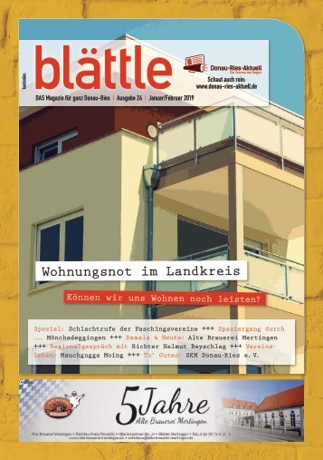 blaettle 24 - Januar Februar 2019