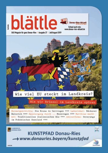 blaettle 27 - Juli August 2019