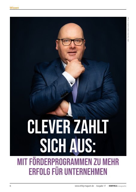 ERFOLG Magazin Dossier 17: Kai Schimmelfeder