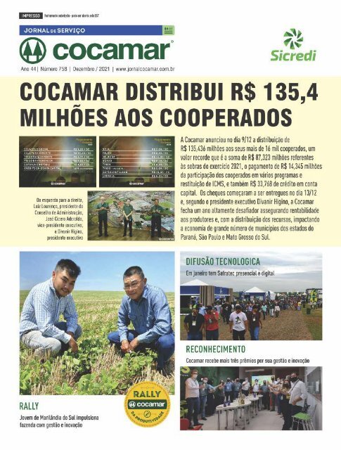 Jornal Cocamar Dezembro 2021