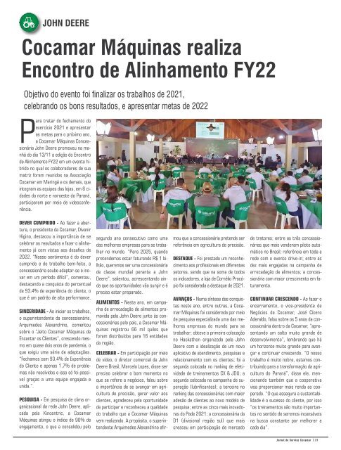 Jornal Cocamar Dezembro 2021