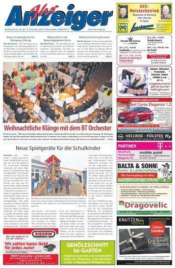 Ihr Anzeiger Bad Bramstedt 49 2021