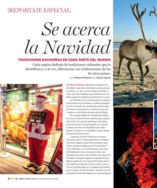 Ritmo Social Diciembre 2021 Portada ATENAS HERNANDEZ