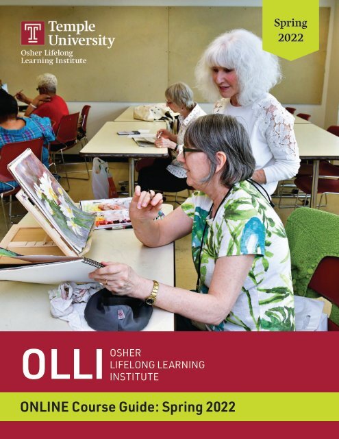 Temple University's Osher Lifelong Learning Institute Spring 2022 Course Guide