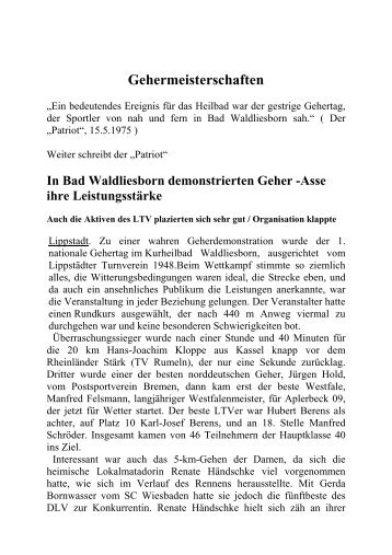 Gehermeisterschaften - Introseite - SV Bad Waldliesborn Tennis