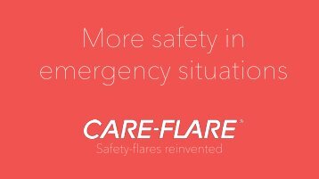 WHY CareFlare - Safety-Beacon, Emergency-Beacon, Warning-Beacon