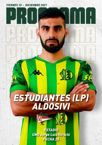Fecha 25: Estudiantes vs Aldosivi 
