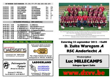 RSC Anderlecht - Dames ZULTE WAREGEM