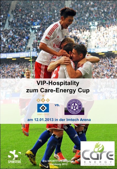 Care-Energy Cup: HSV vs. FK Austria Wien Loge (12 / 24 Personen)