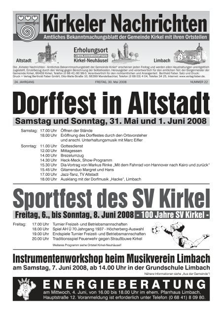 Sportfest des SV Kirkel