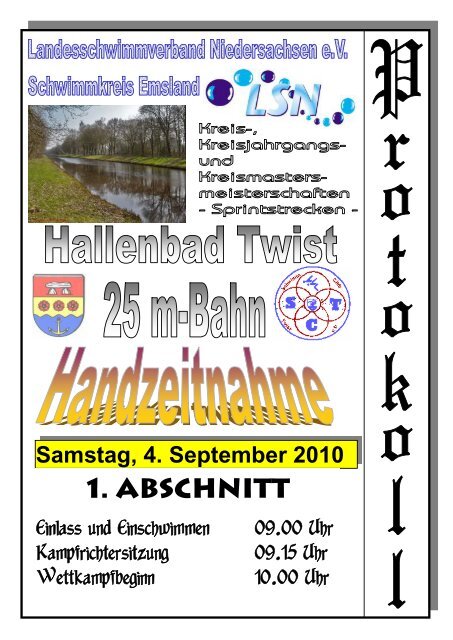 Protokoll Twist 2010.pdf - Haselünner SV