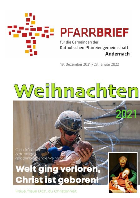 Weihnachtspfarrbrief 2021