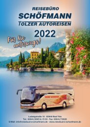 Reisekatalog Schöfmann 2022