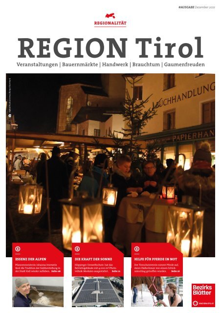 Region Tirol – Ausgabe Dezember 2021