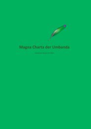 MAGNA CHARTA DER UMBANDA