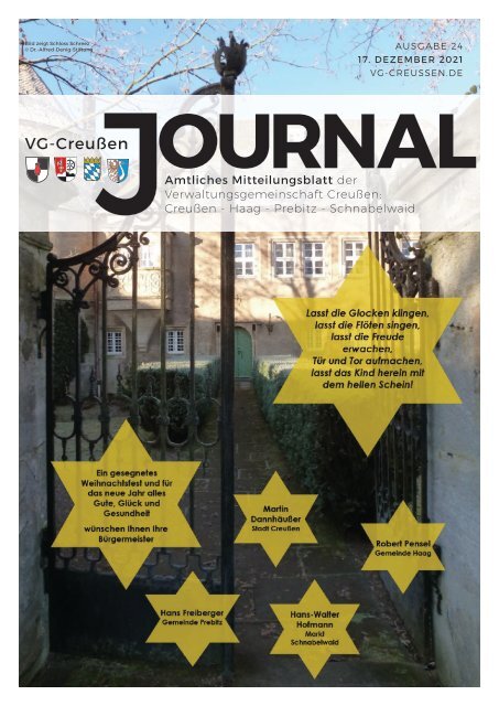 Creußen Journal Ausgabe 17.12.2021