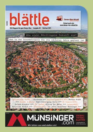 blaettle 38 - Mai/Juni 2021