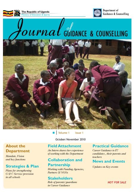 GUIDANCE & COUNSELLING - Ministry Of Education and Sports