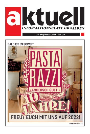 Aktuell Obwalden | KW50 | 16. Dezember 2021