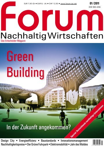 forum Nachhaltig Wirtschaften 01/2011: Green Building