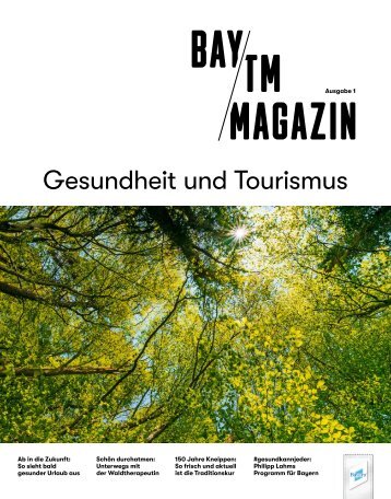 BayTM-Magazin Gesundheit und Tourismus