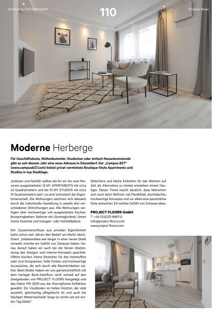  architektur FACHMAGAZIN Ausgabe 7 2021