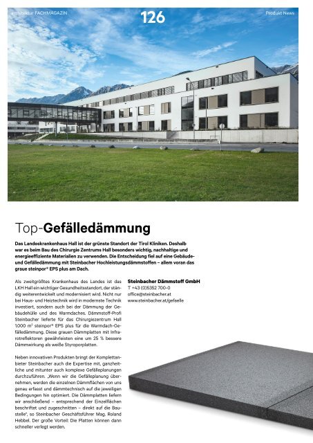  architektur FACHMAGAZIN Ausgabe 7 2021