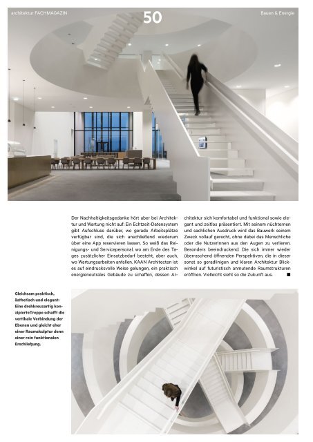  architektur FACHMAGAZIN Ausgabe 7 2021