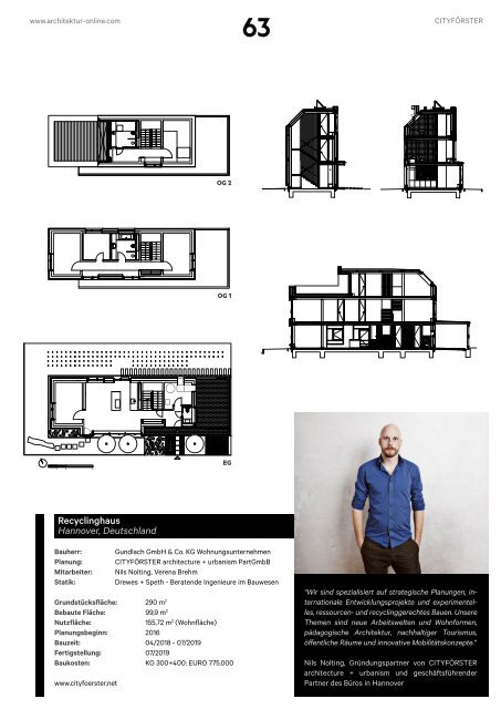  architektur FACHMAGAZIN Ausgabe 7 2021