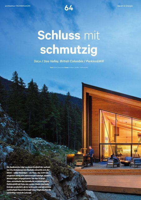  architektur FACHMAGAZIN Ausgabe 7 2021