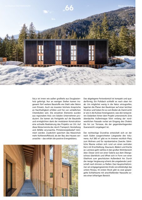  architektur FACHMAGAZIN Ausgabe 7 2021