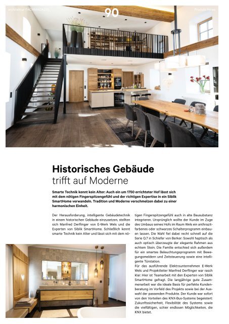  architektur FACHMAGAZIN Ausgabe 7 2021