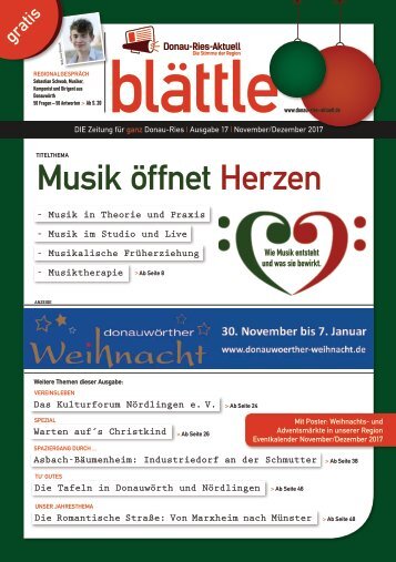 blaettle 17 - November/Dezember 2017