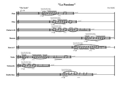 La passione Score