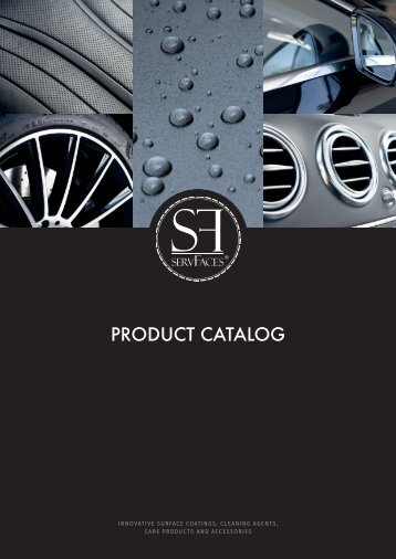 servFaces – Product Catalogue English