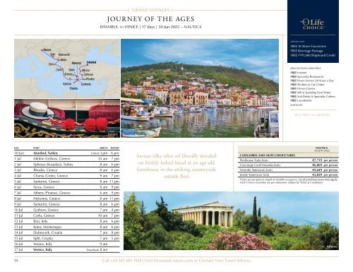 Oceania Cruises - Discover the world 2022-2023