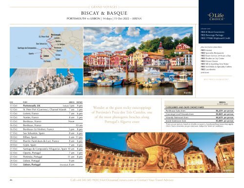 Oceania Cruises - Discover the world 2022-2023