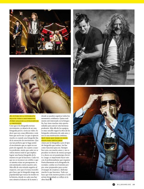 Billboard Bolivia Noviembre 2021