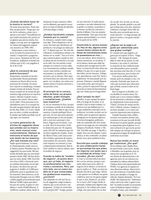 Billboard Bolivia Noviembre 2021