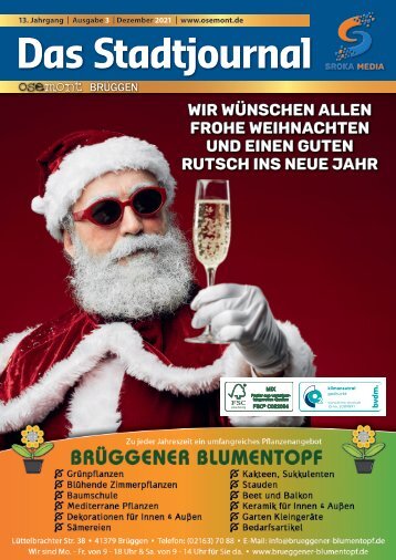 Das Stadtjournal - ose Mont Brüggen Dezember 2021