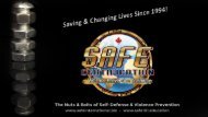 SAFE International 360 Self Defence & Violence Prevention Certification 