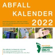 Abfallkalender des Landkreises Görlitz 2022