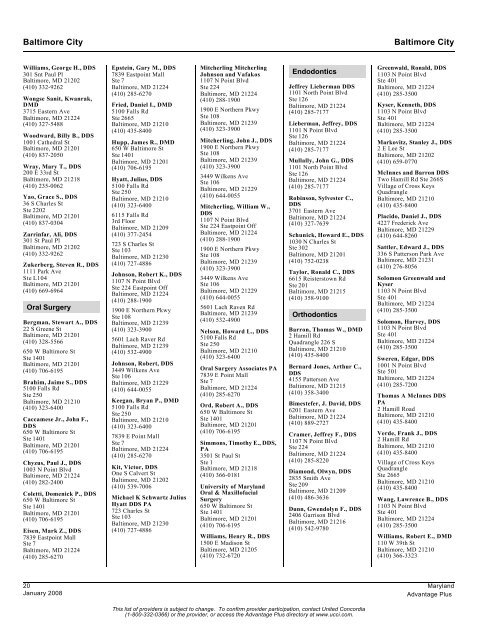 AdvP Network - Full States Only.sv - Washington County, MD Public ...