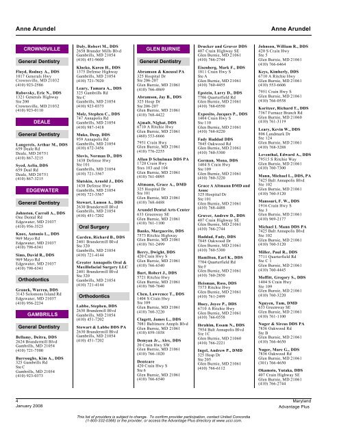 AdvP Network - Full States Only.sv - Washington County, MD Public ...