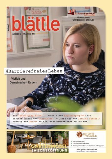 blaettle 19 - März/April 2018 