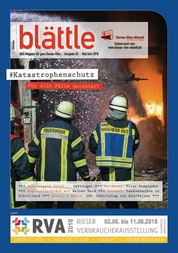 blaettle 20 - Mai/Juni 2018 