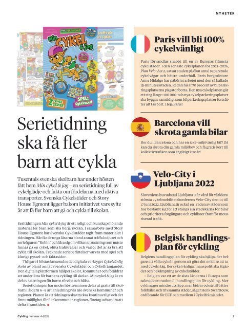 Tidningen Cykling 4 2021